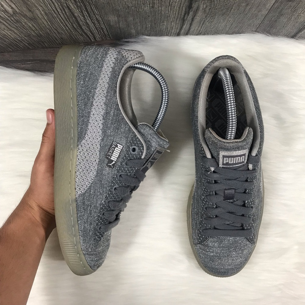 Puma Basket Gray Sneakers
